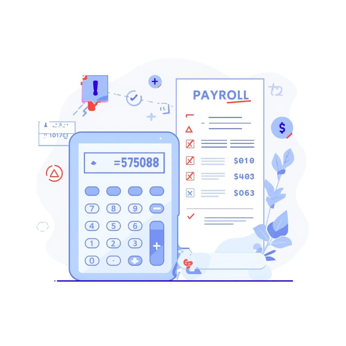 Errores calculo nomina